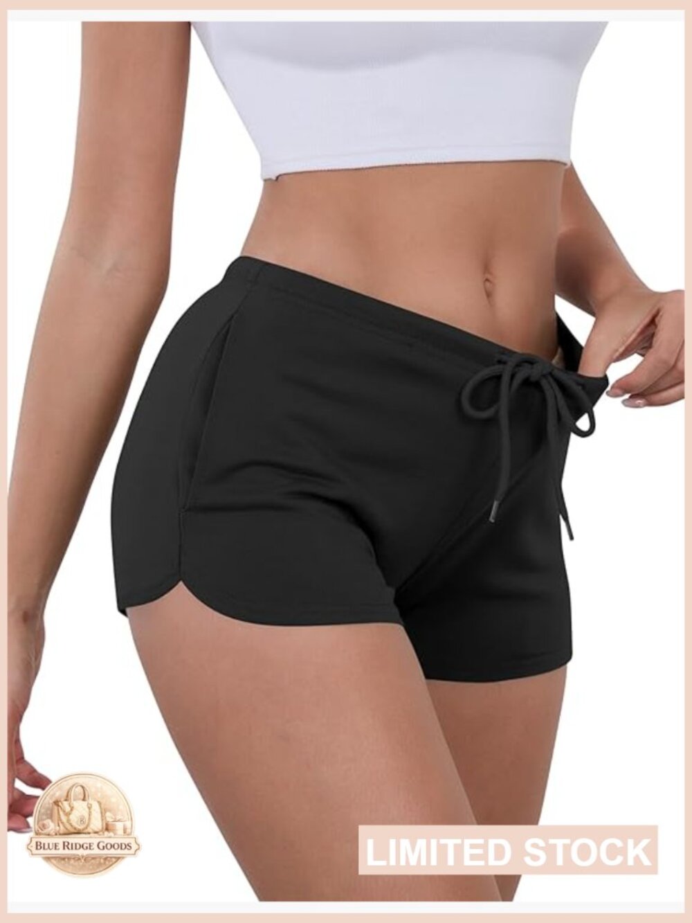 Comfy Dolphin Shorts with Drawstring Pockets Y2K Workout Lounge